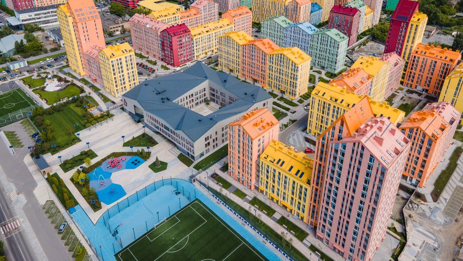 Comfort Town, il quartiere di Kiev studiato per rendere felici gli abitanti