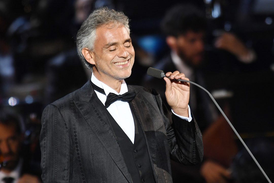 concerto di Natale di Andrea Bocelli