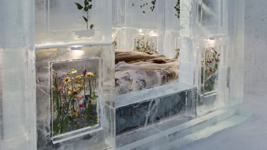 Svezia. Ecco la royal suite del nuovo Icehotel 2021