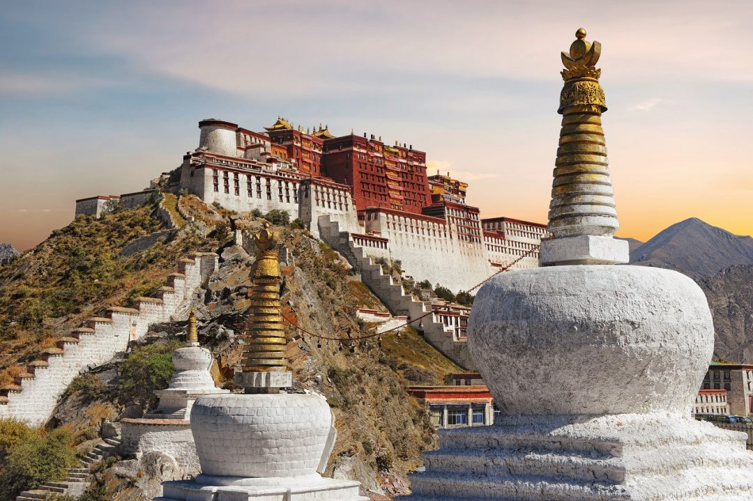Palazzo Potala, Lhasa, Tibet (Cina)