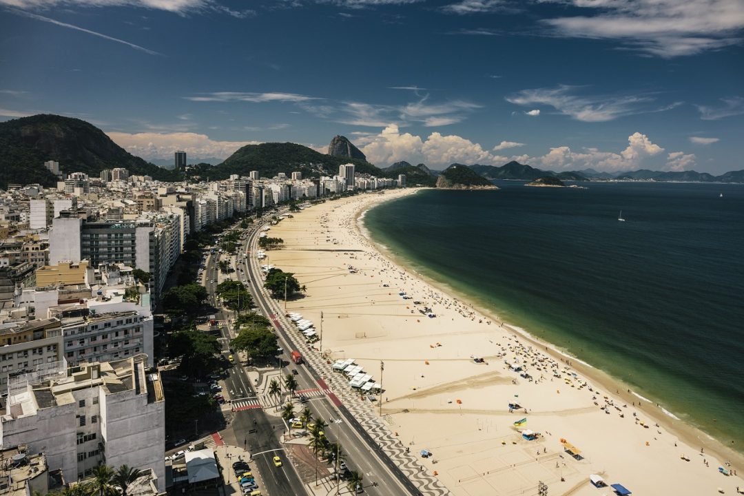 Avenida Atlantica, Ro de Janeiro (Brasile)