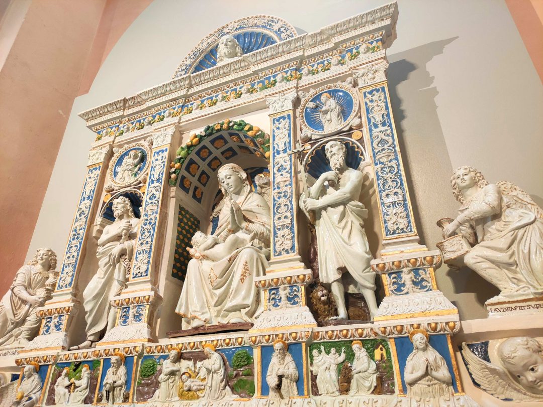 Altare Della Robbia, Collegiata di San Medardo