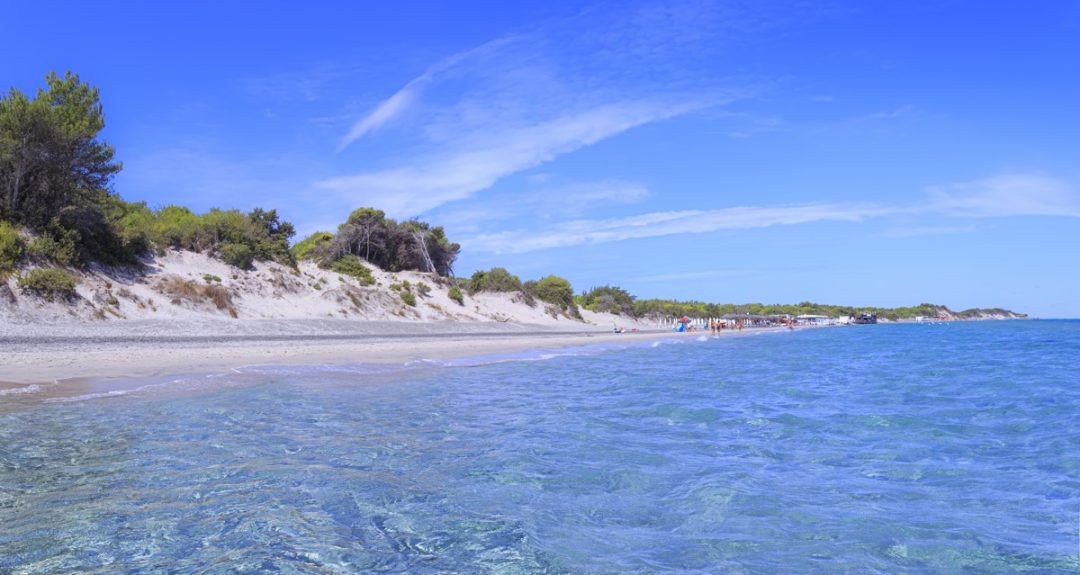  La spiaggia di Alimini, Otranto, Puglia