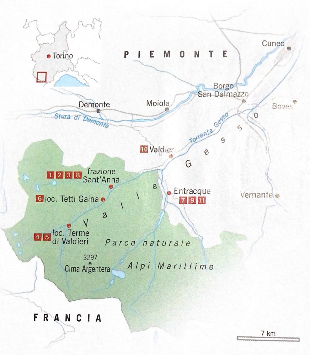 Piemonte: alla scoperta della Valle Gesso, la montagna amata dai re