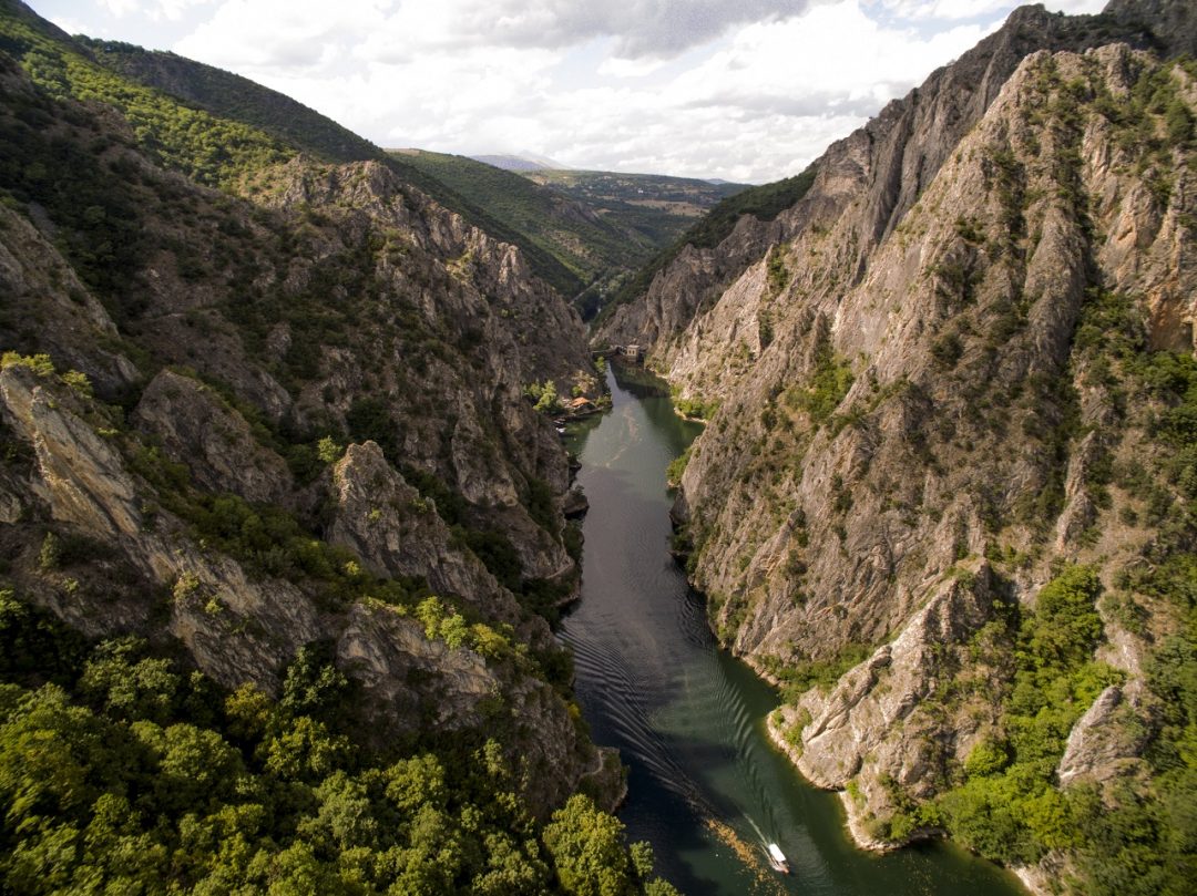 Canyon Matka di Skopje