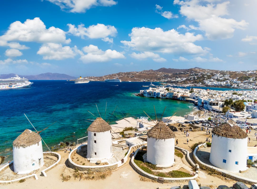 Isole greche con voli diretti dall'Italia: Mykonos