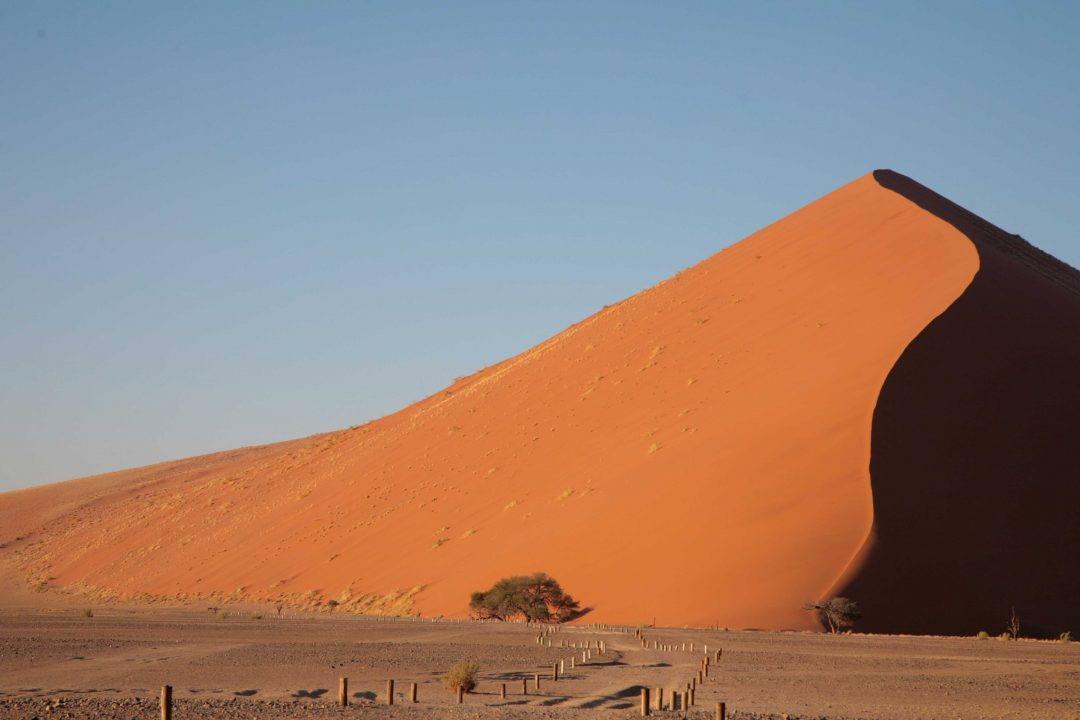 Fare mindfulness in Namibia