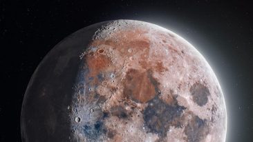 foto della Luna