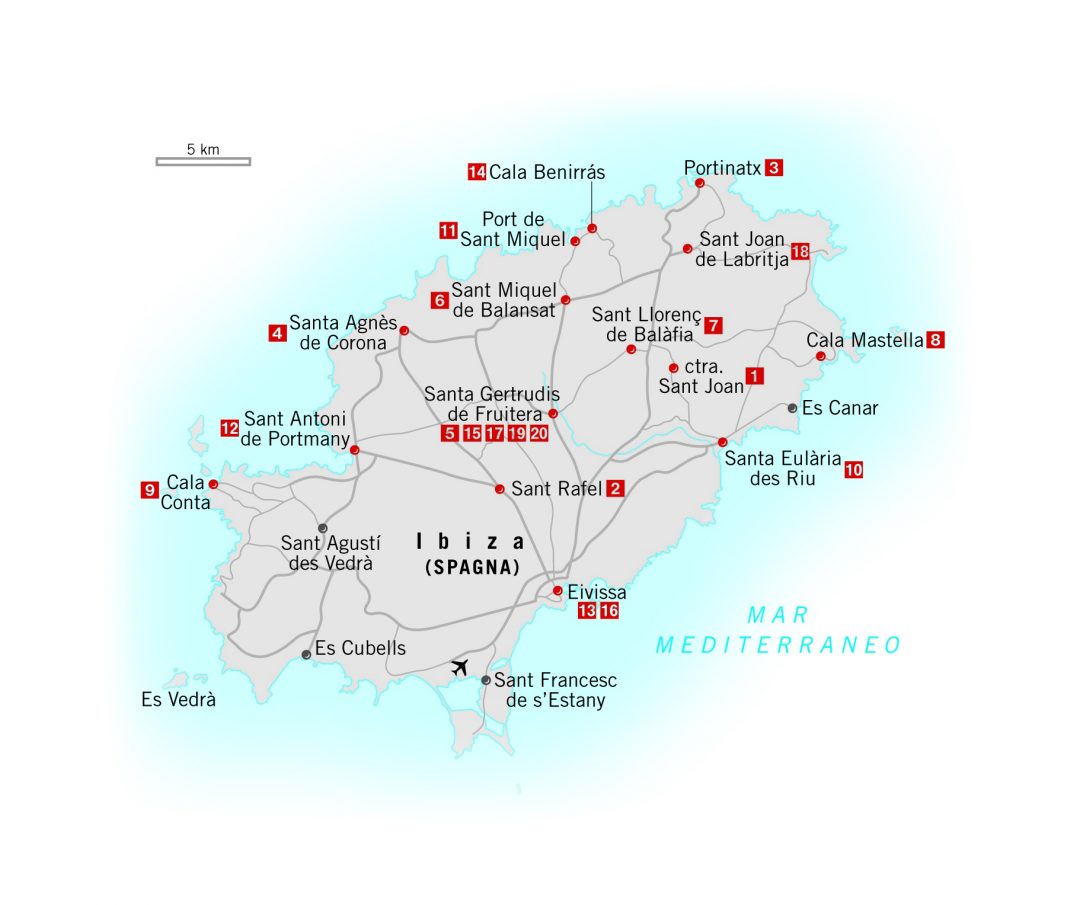 Ibiza, tutta un’altra isola: nel selvaggio Nord