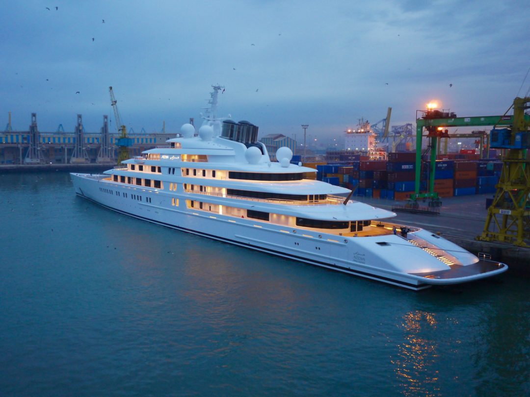 I dieci yacht più grandi del mondo. La classifica