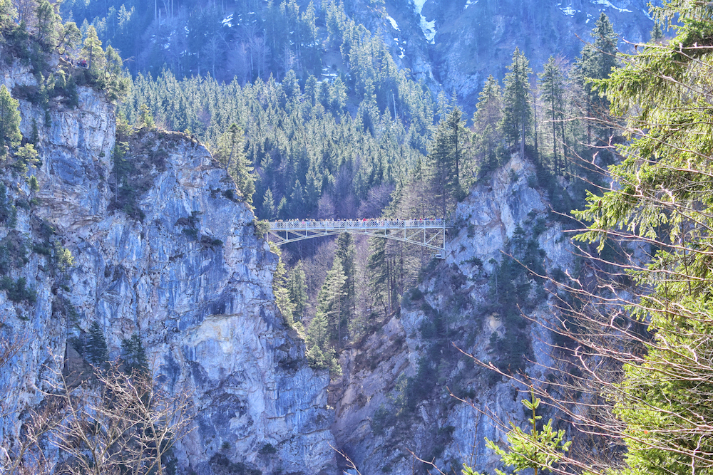 Marienbrücke il Ponte di Maria Castello Neuschwanstein
