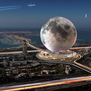 A Dubai, l'incredibile resort a forma di Luna dove vivere esperienze spaziali