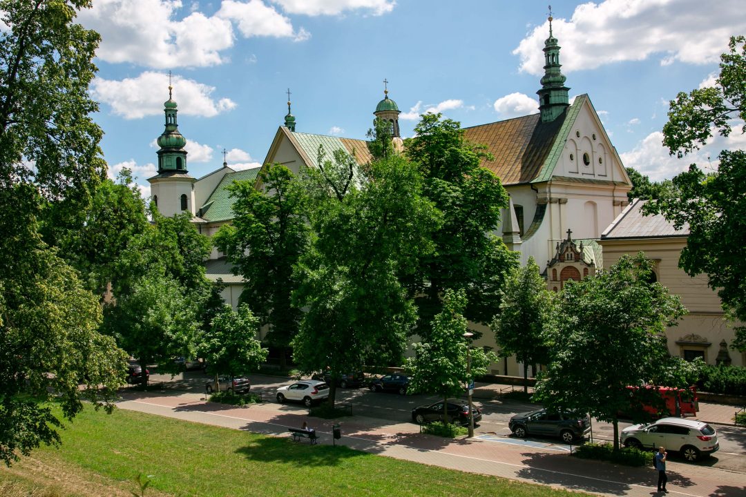 Cracovia chiesa città vecchia
