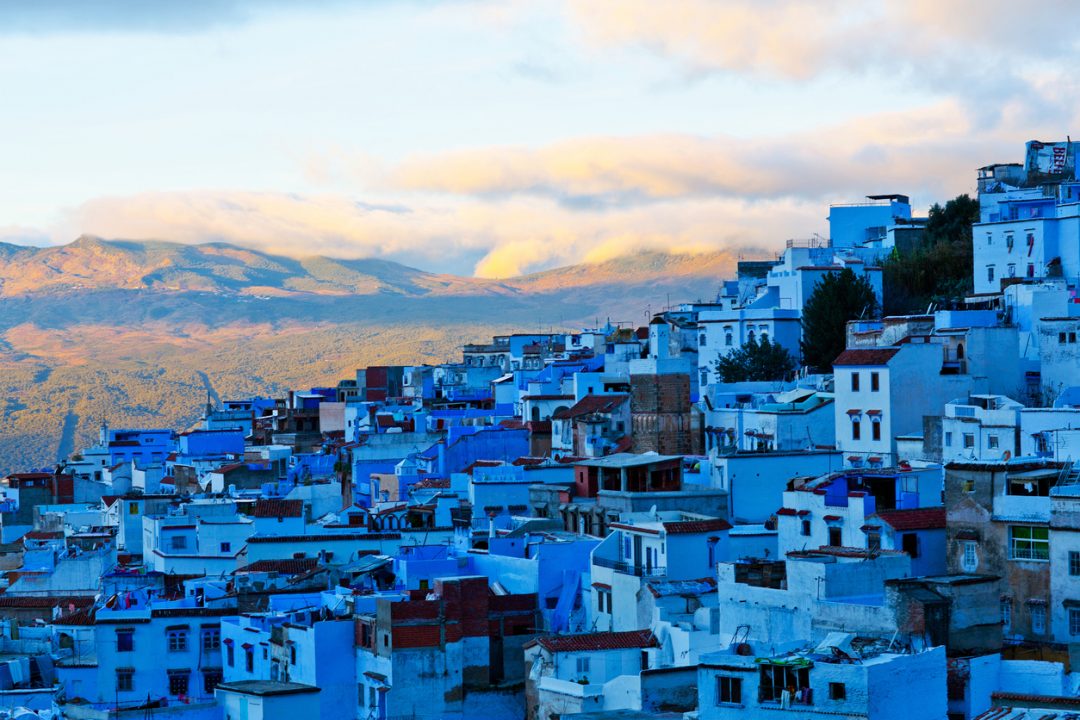Chefchaouen città blu Marocco