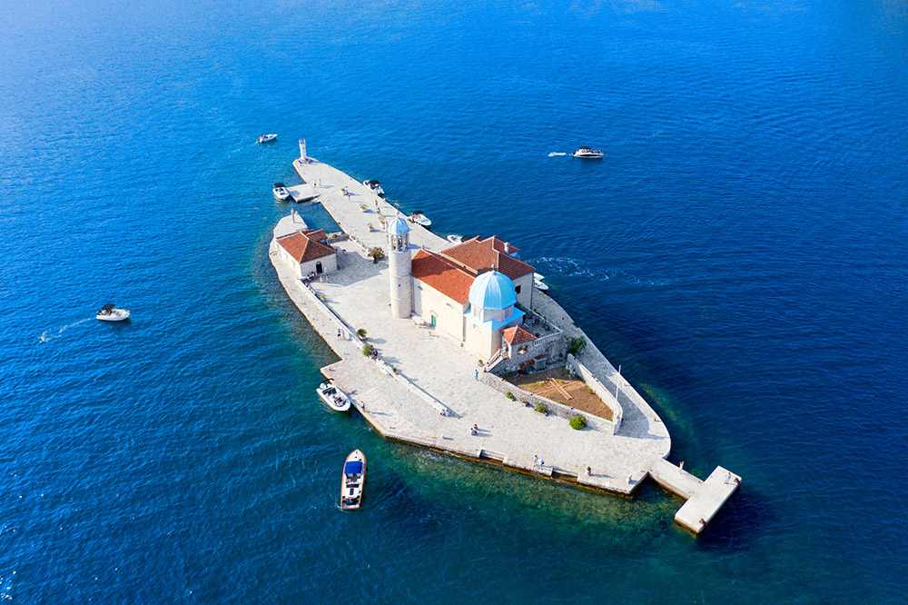 Isola della Madonna dello Scalpello Montenegro