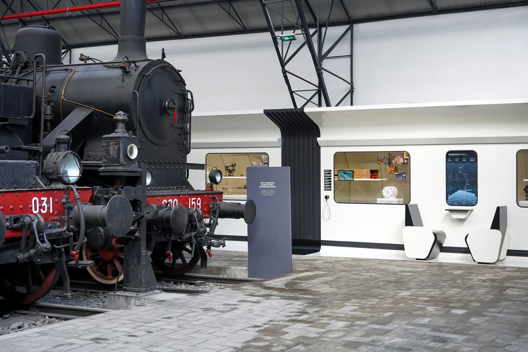 Η έκθεση για τις σιδηροδρομικές σήραγγες στο Μουσείο Επιστημών του Μιλάνου