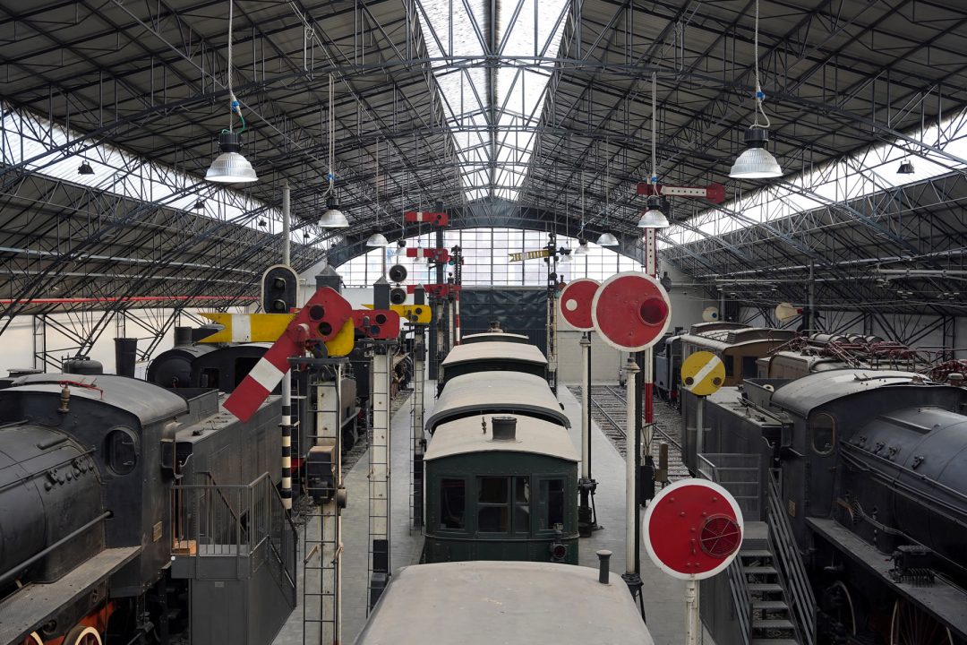 padiglione ferroviario del Museo Scienza e Tecnologia di Milano