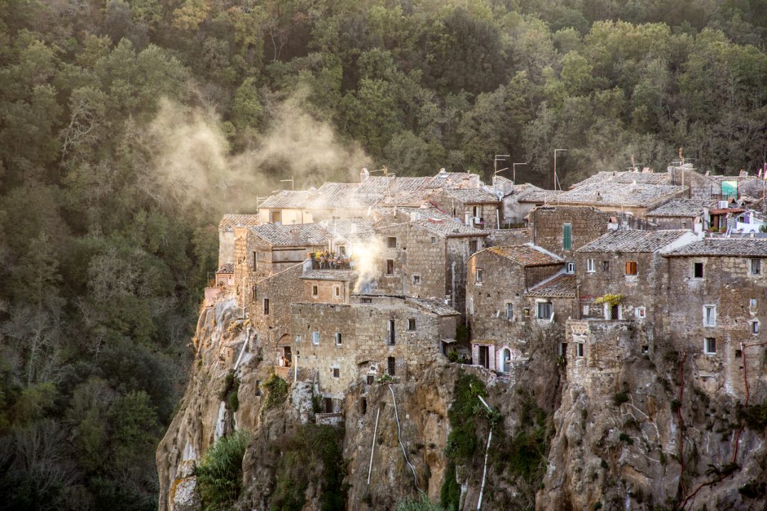 veduta di calcata