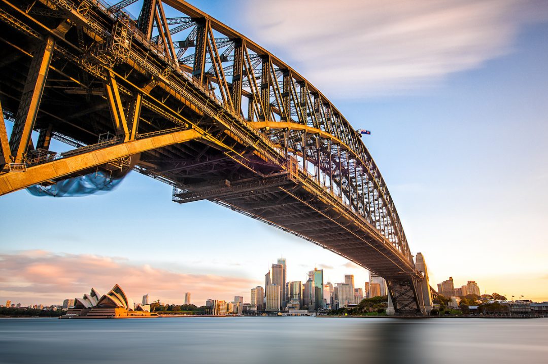 Sydney Opera House e l'Harbour Bridge Sidney