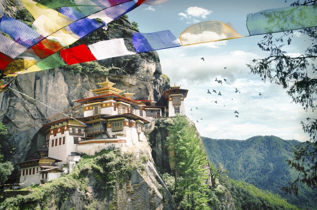 Monastero di Taktsang in Bhutan