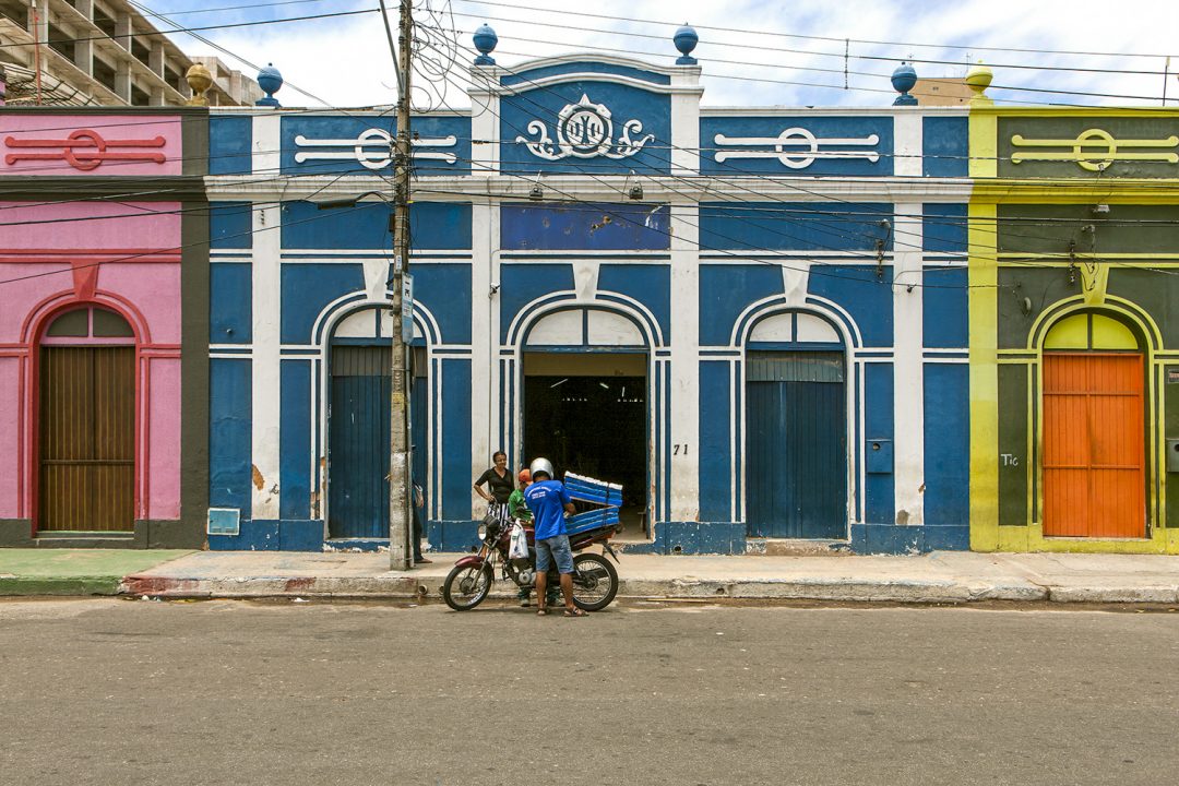 edifici colorati a Fortaleza