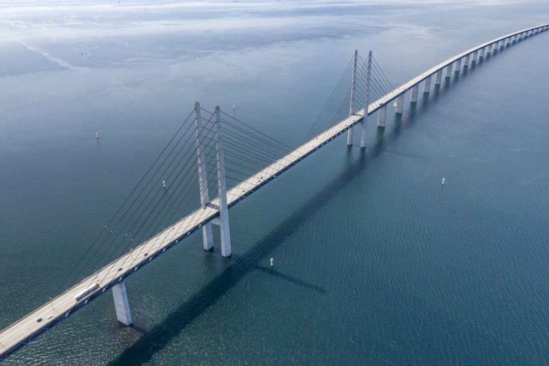 Ponte di Oresund Danimarca Svezia