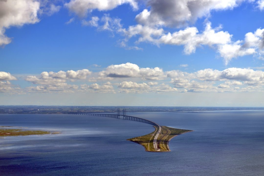 Ponte di Øresund Danimarca Svezia 