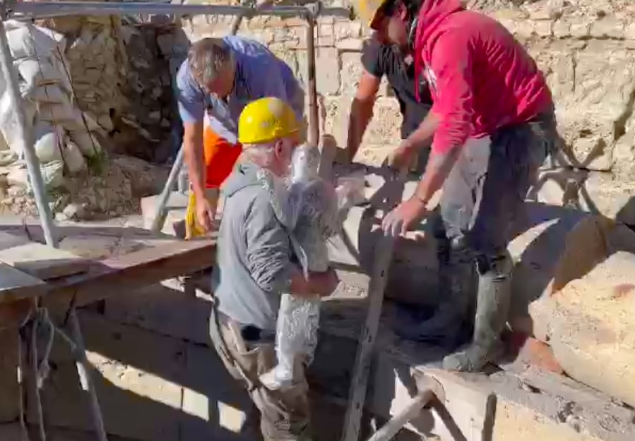Bronzi di San Casciano: il video inedito del momento della scoperta