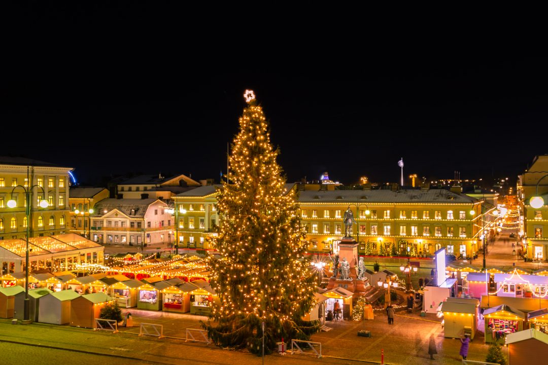  mercatino di Natale Helsinki, Finlandia