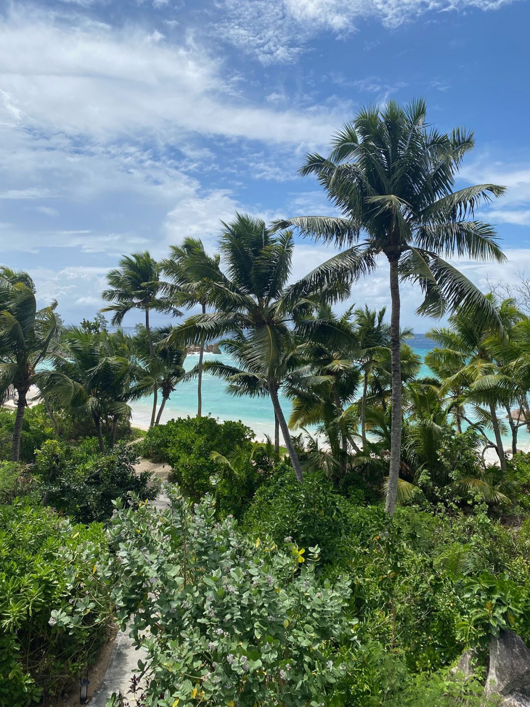 spiaggia del Constance Lemuria di Praslin