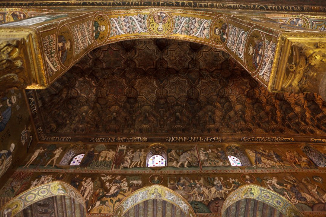 Capella Palatina Palermo: il soffitto 