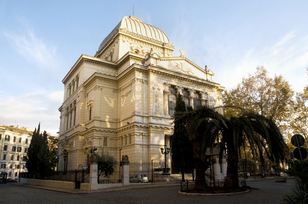 La sinagoga del ghetto ebraico di Roma