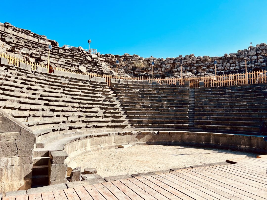 il teatro di Umm Qais, Giordania
