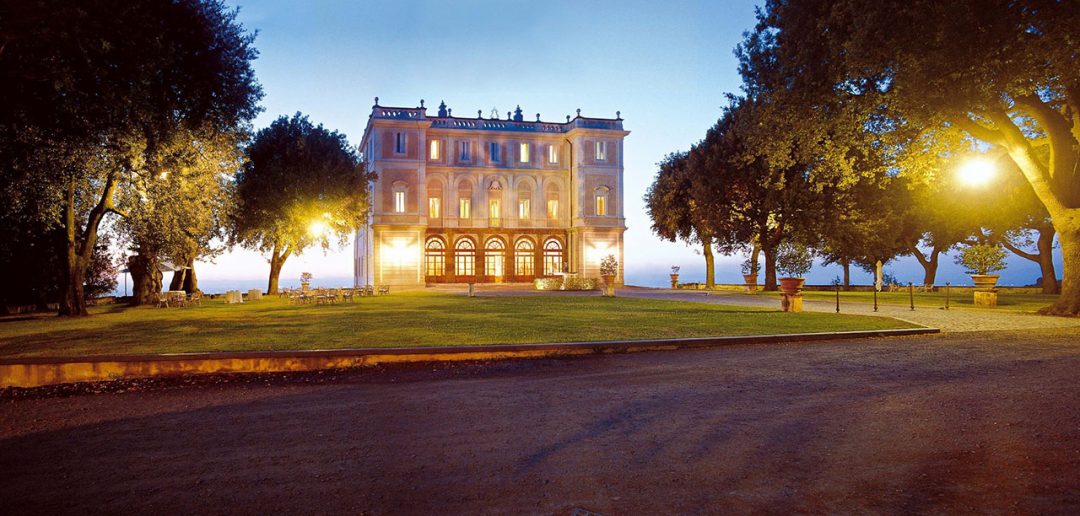 Villa Grazioli al tramonto