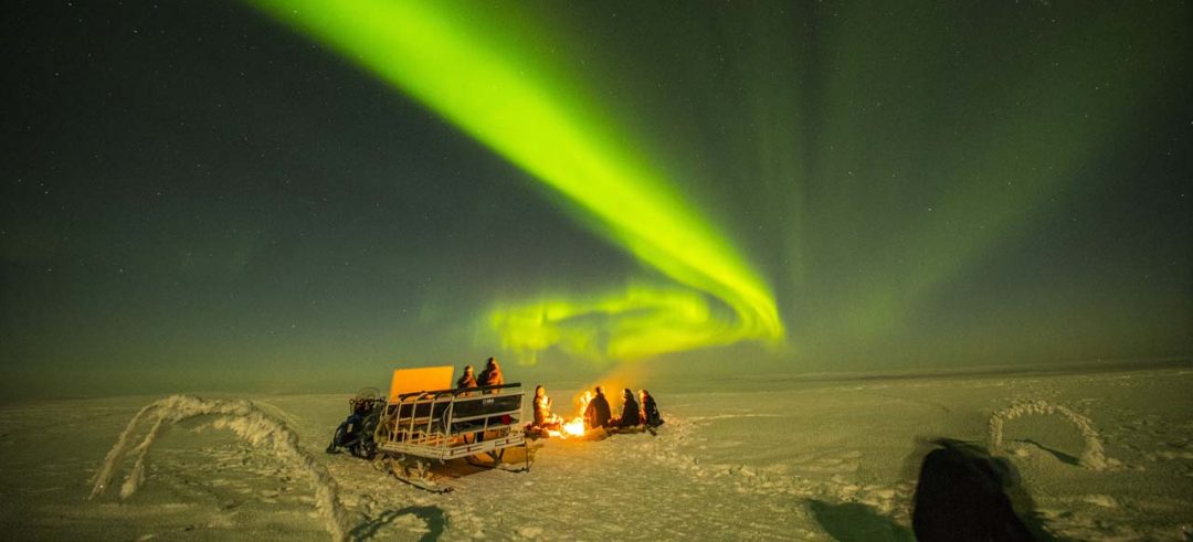 aurora boreale Lapponia svedese