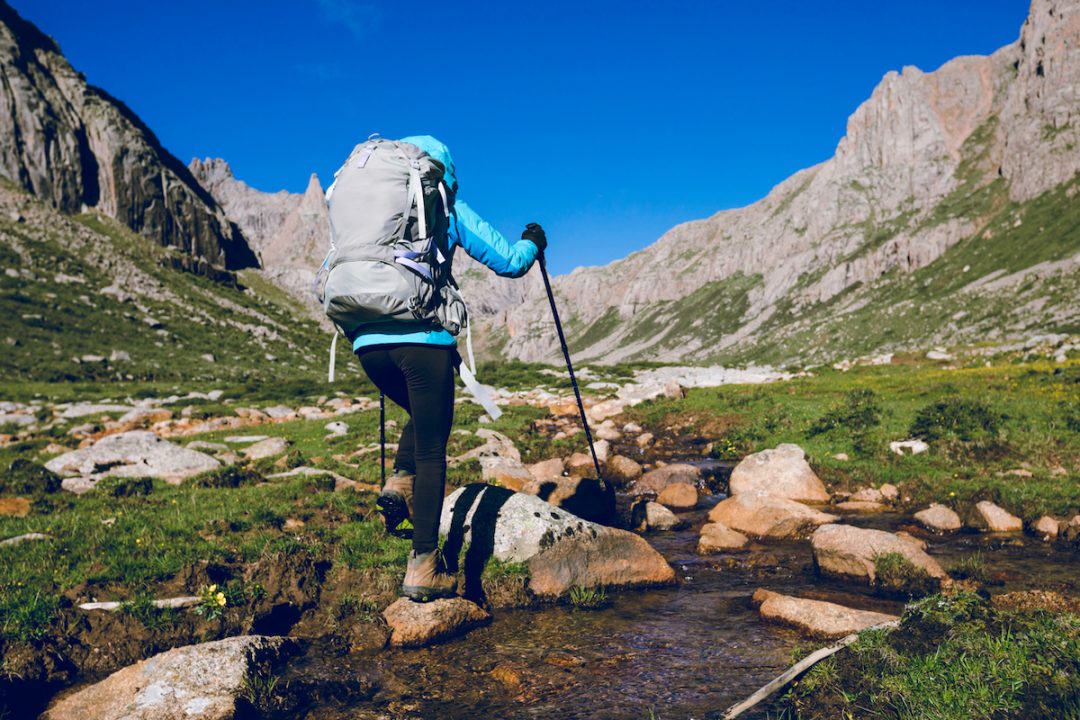  bastoni da trekking montagna escursioni natura