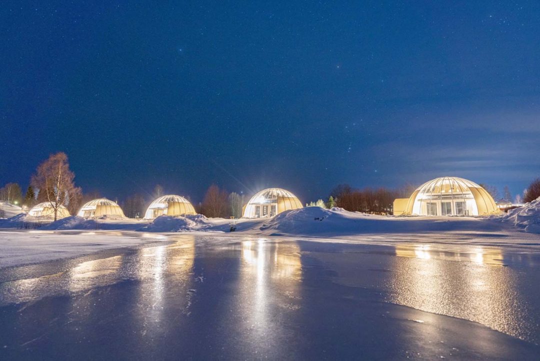 IceLight Village,_Kalix, LApponia svedese