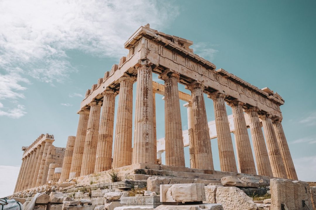  l’Acropoli di Atene in Grecia 