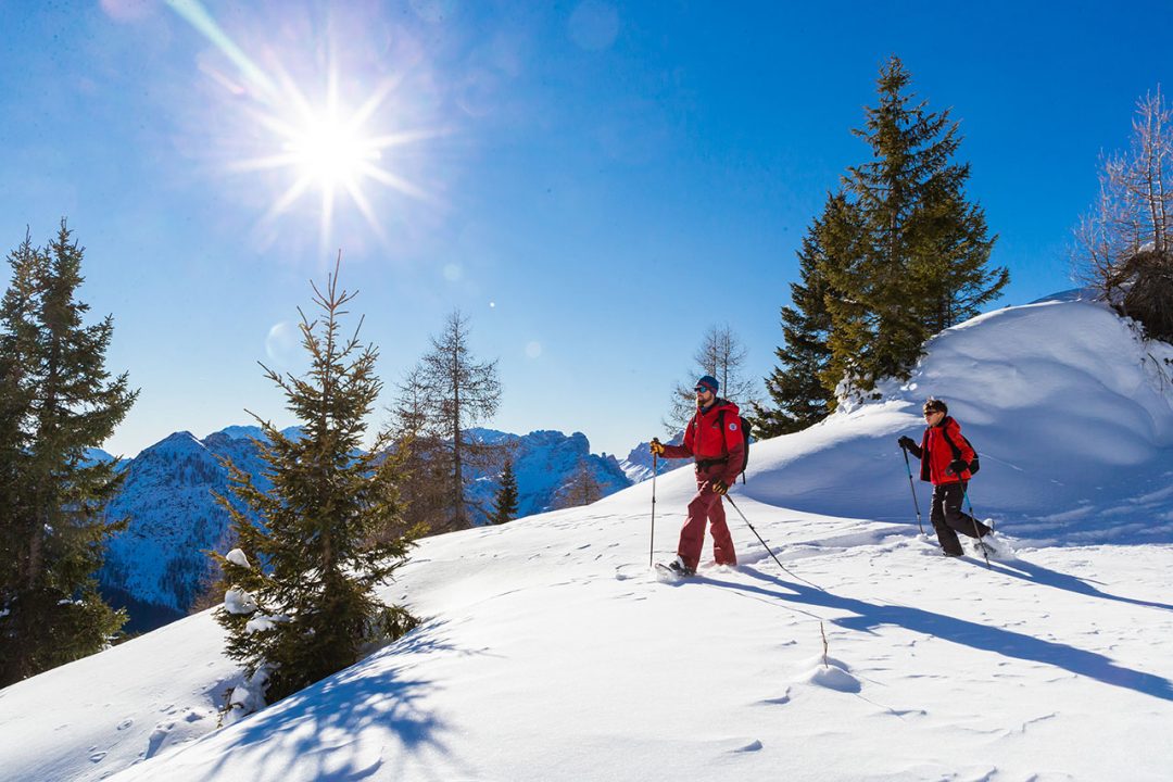 Ciaspole Monte Rite Cadore Veneto 