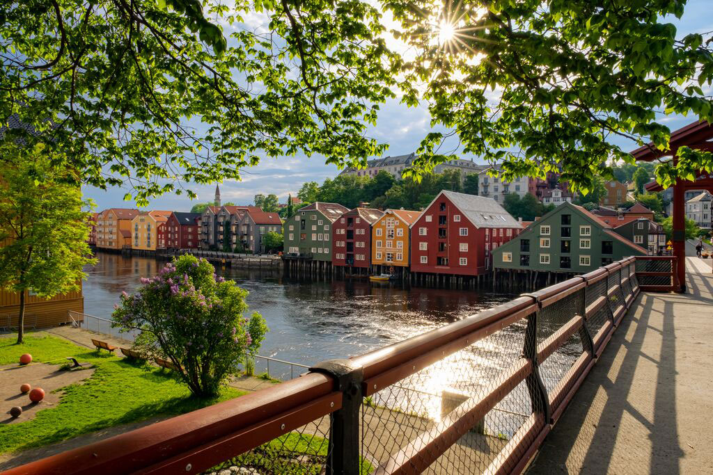 ponte Gamle Bybro di Trondheim