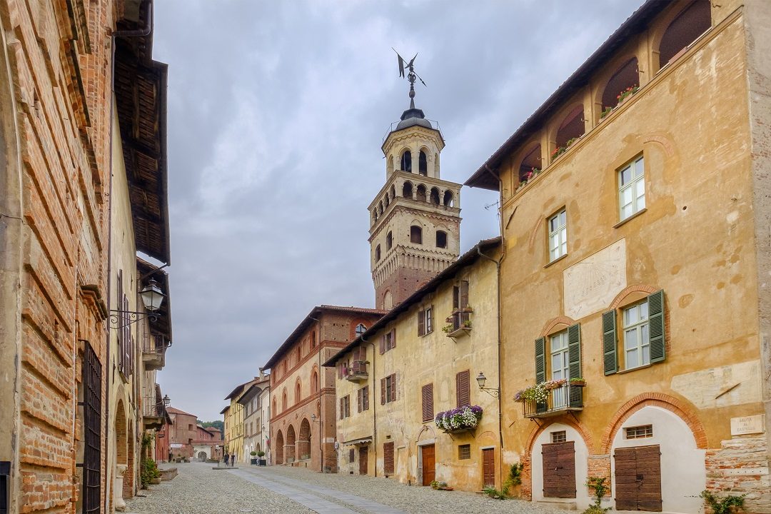 centro storico di Saluzzo, Piemonte