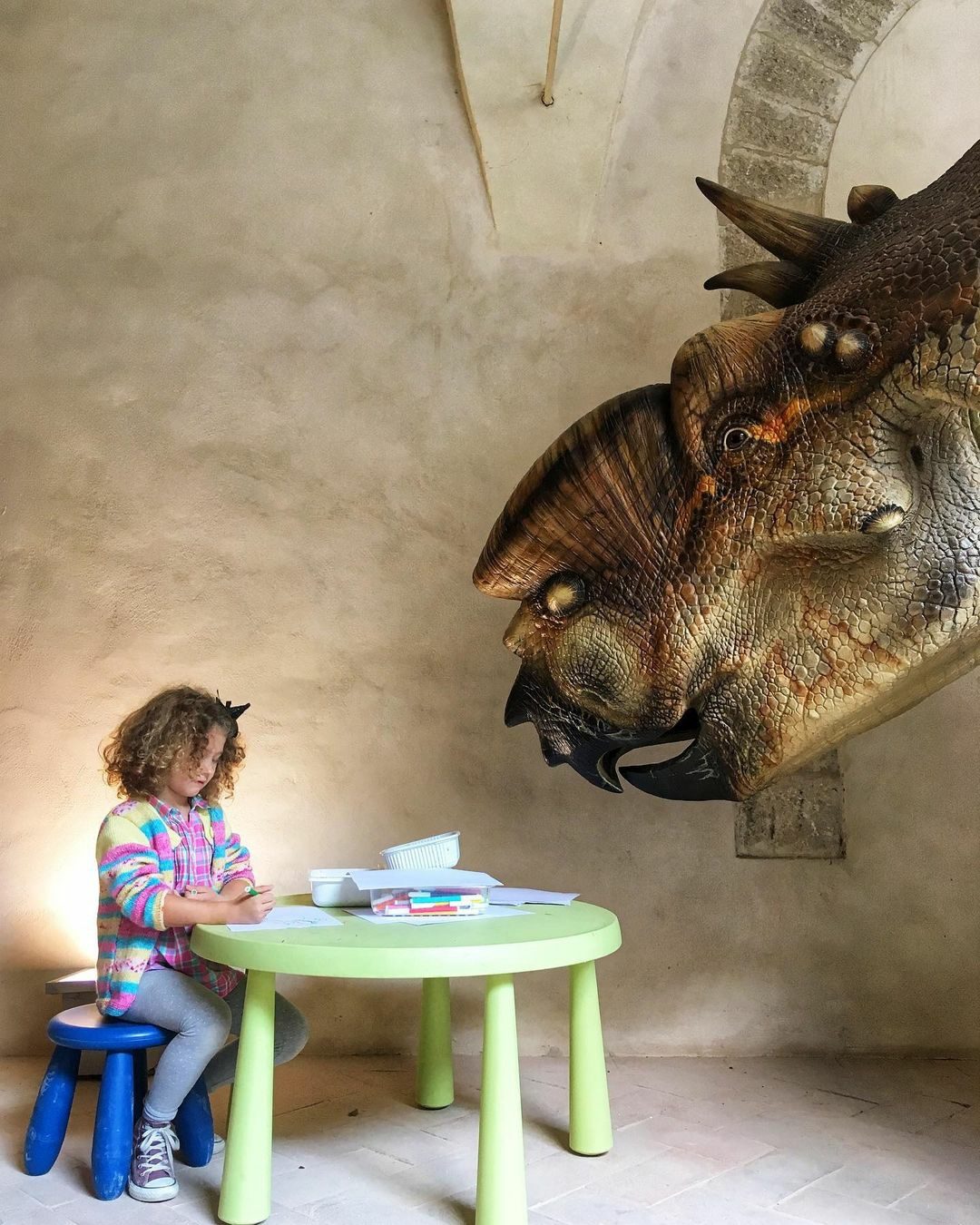 Gubbio mostra dinosauri Extinction