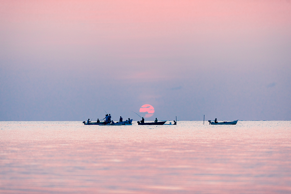 Andare a pesca con i pescatori locali