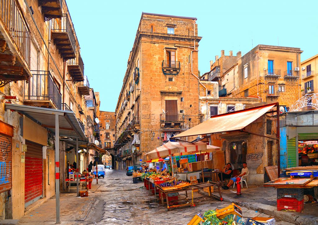 Il mercato di Ballarò, Palermo