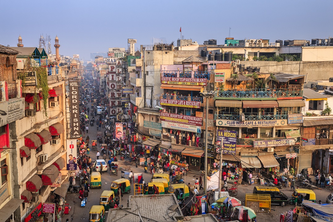 Paharganj Main Bazar, New Delhi (India)