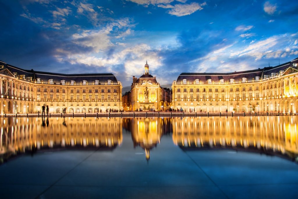 Place de la Bourse a Bordeaux