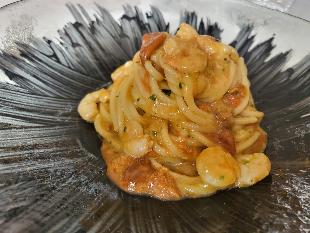 spaghetti delle sirene ristorante Don Camillo