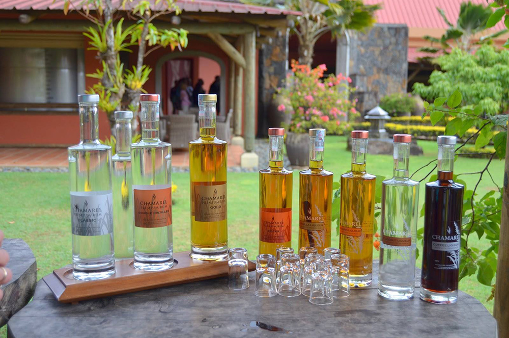  rum in una distilleria Mauritius