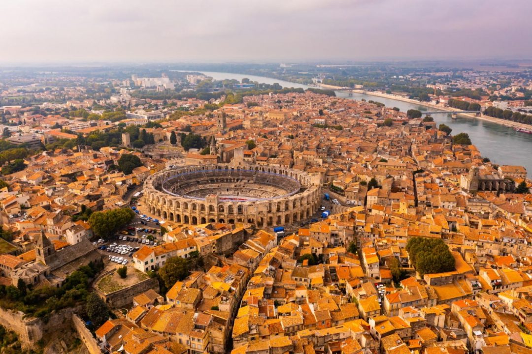 veduta di Arles 