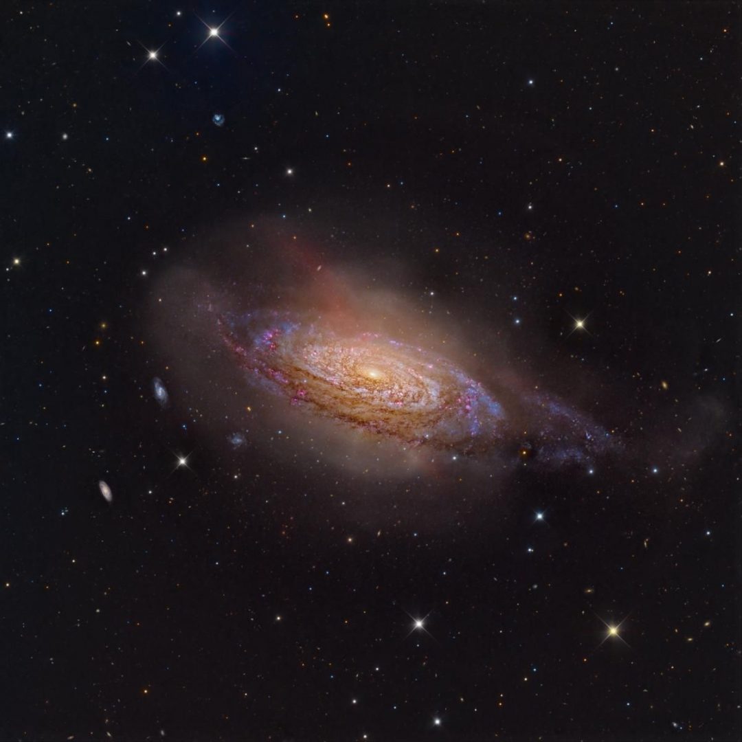 NGC 3521: Marquise in the Sky di Mark Hanson e Mike Selby 